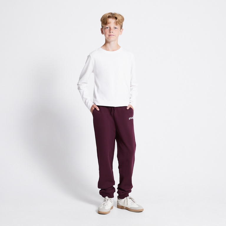 Sweatpants "Vilmer Print Star" Burgundy